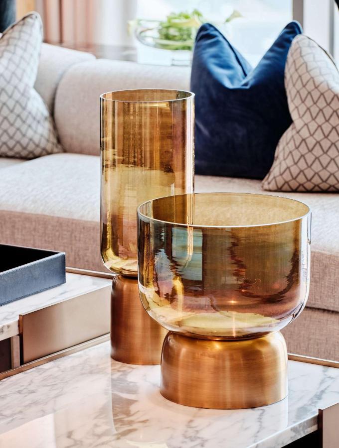 Grand Hyatt Kuwait Hotel Kuvait Kültér fotó Gold glass