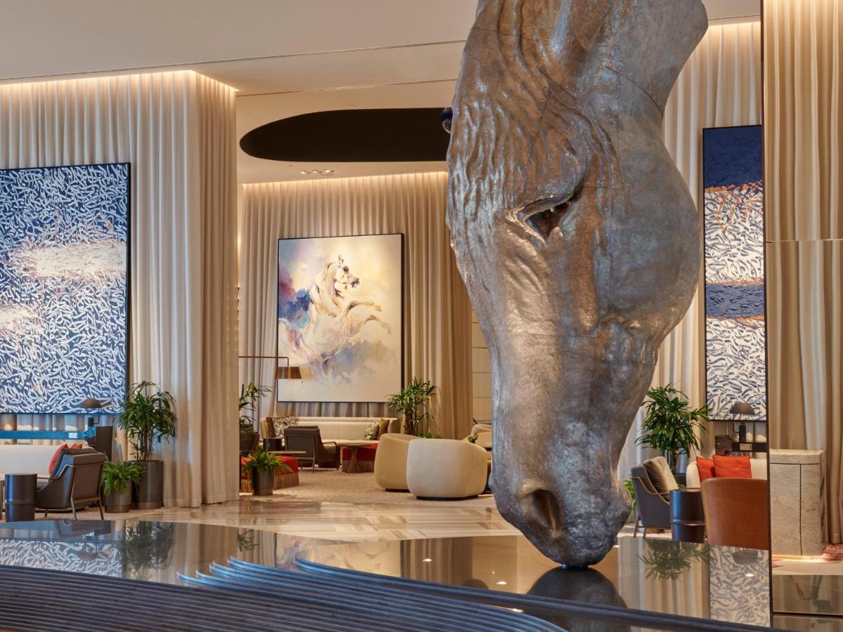 Grand Hyatt Kuwait Hotel Kuvait Kültér fotó The lobby of the hotel